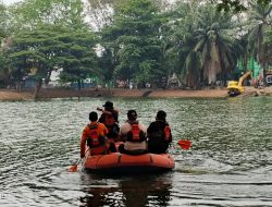 BPBD Kota Bekasi Ukur Kedalaman Danau Duta Harapan: Persiapan Venue Triathlon Porprov Jabar 2026