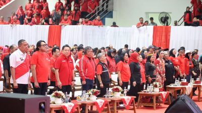 Bekasi - Peringatan Hari Lansia Sedunia dan Hari Kesehatan Mental Nasional di GOR Bang Yan, Kota Bekasi, Kamis (1/10/2026). Foto: Ist/Gobekasi.id.