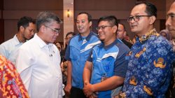 Bekasi - Menteri Ketenagakerjaan (Menaker) Yassierli saat membuka Temu Mitra Ketenagakerjaan bertajuk “Mewujudkan Pasar Kerja Inklusif: Mempromosikan Penempatan Tenaga Kerja Penyandang Disabilitas” di Bekasi, Jawa Barat, Kamis (1/10/2026). Foto: Ist/Gobekasi.id.