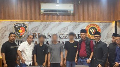 Bekasi - Kasus perselisihan dan perusakan di Cikunir, Jakamulya, Bekasi Selatan berakhir damai lewat restorative justice di Polres Metro Bekasi Kota (2/10/2026). Laporan dicabut dan tersangka dibebaskan. Foto: Ist/Gobekasi.id.