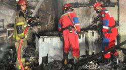 Kios Bakso di Bantargebang Ludes Dilalap Si Jago Merah Diduga Akibat Kebocoran Gas, Kerugian Rp400 Juta