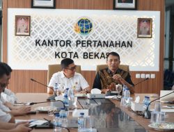 Inspektur Wilayah I Pimpin Audit Kinerja di BPN Kota Bekasi, Mitigasi Risiko Jadi Fokus