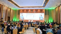 Bekasi - Wakil Menteri Ketenagakerjaan (Wamenaker) Afriansyah Noor dalam Forum Komunikasi Lembaga Sertifikasi Profesi P2 BUMN Summit 2026 di Jakarta, Kamis (15/10/2026). Foto: Kemnaker/Gobekasi.id.