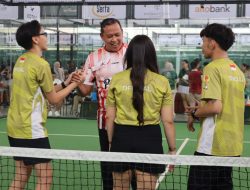 Buka Turnamen Padel Piala Wali Kota Bekasi, Tri Adhianto Bidik Pembinaan Atlet U-15