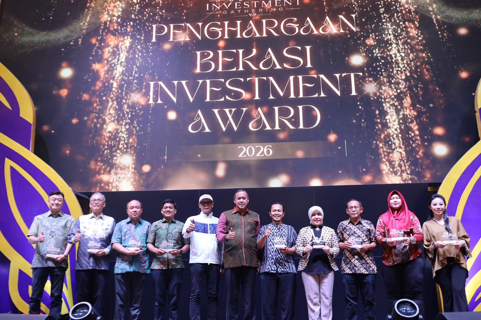 Bekasi - Bekasi Investment Gathering (BIG) 2026 raup komitmen CSR Rp1,75 miliar via platform SI-BALAI KEREN. Realisasi investasi Pemkot Bekasi capai Rp9,7 triliun. Foto: Ist/Gobekasi.id.