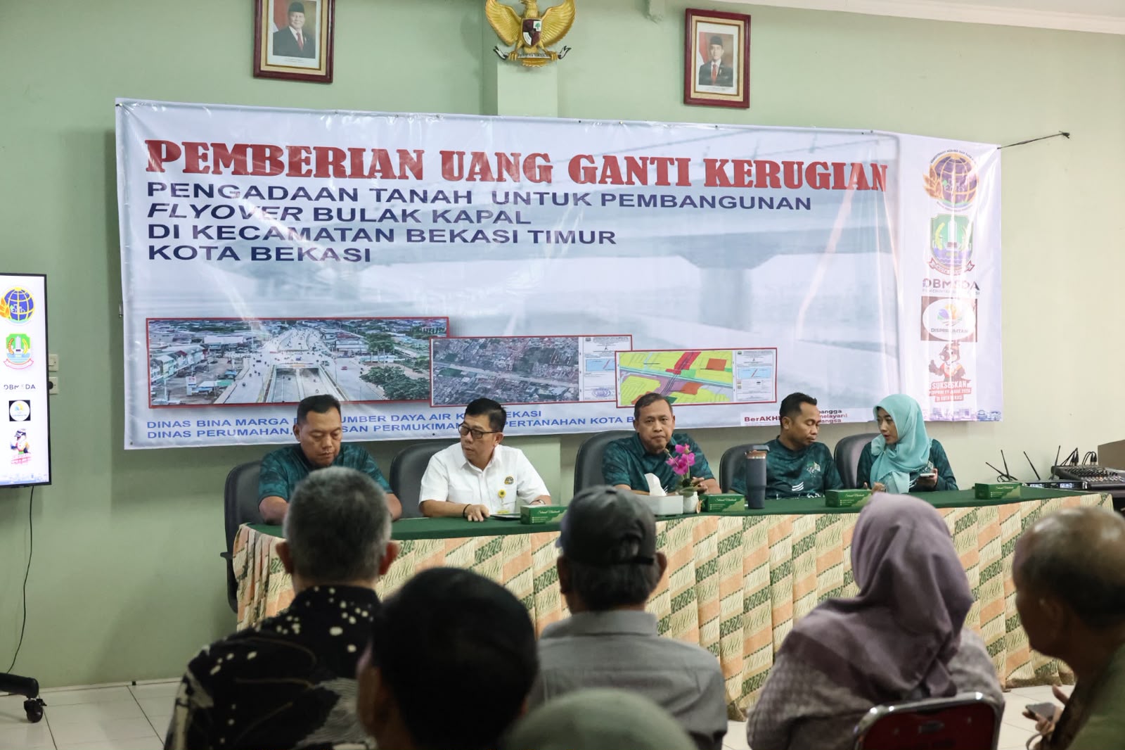 Bekasi - Pemkot Bekasi dan BPN cairkan ganti rugi lahan Flyover Bulak Kapal, Selasa (20/10/2026). Target kontrak fisik dimulai awal November 2026 untuk uraikan kemacetan. Foto: Ist/Gobekasi.id.