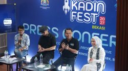 Bekasi - KADIN Kota Bekasi resmi meluncurkan KADIN Fest Bekasi 2027 di Transera Waterpark (30-31 Januari 2027). Tampilkan Slank, Kotak, Tipe-X, dan ratusan booth UMKM. Foto: Ist/Gobekasi.id.