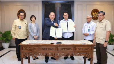 Jakarta - Kemnaker dan IM Japan teken MoU antisipasi sistem pemagangan baru ESDP di Jepang mulai April 2027, Kamis (22/10/2026). Menaker tekankan peningkatan kompetensi. Foto: Kemnaker/Gobekasi.id.