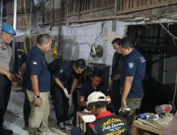 Polres Metro Bekasi dan TNI-BNK Grebek Kampung Rawan Narkoba, 9 Orang Dicokok