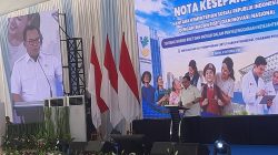 Bekasi - Kepala BRIN, Arif Satria saat memberikan dukungan penuh terhadap penyelenggaraan program Sekolah Rakyat di Kabupaten Bekasi. Foto: Ist/Gobekasi.id.
